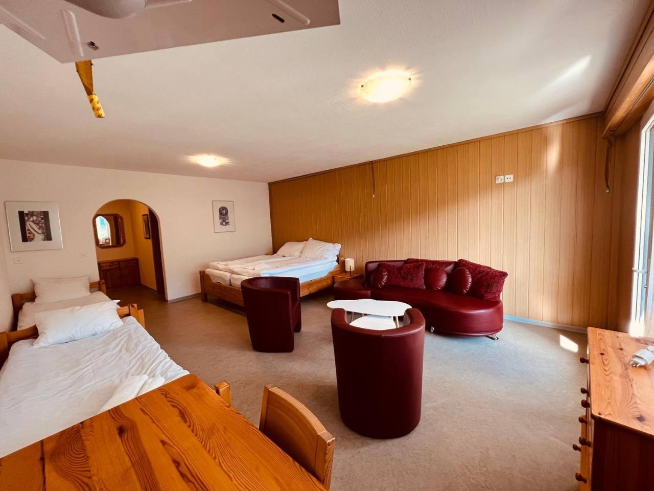 Sky Rooms, Mountainous View Saas im Prattigau Exteriör bild